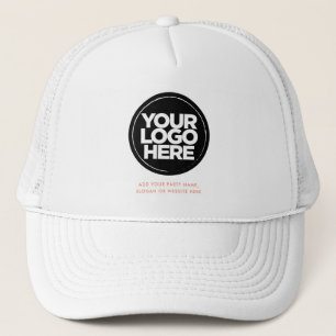 Personalized Logo and Text Baseball Trucker Hat
