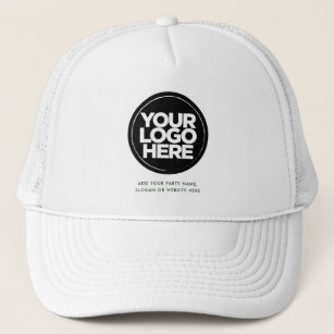 Personalized Logo and Text Baseball Trucker Hat