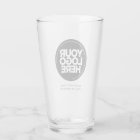 Personalized Logo and Text Beer Glasses
