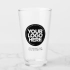 Personalized Logo and Text Beer Glasses