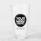 Personalized Logo and Text Beer Glasses
