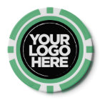 Personalized Logo and Text Cool Pastel Green