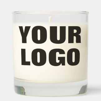 Personalized Logo and Text Party Scented Candle