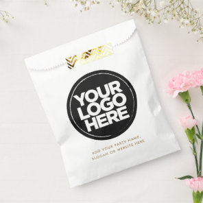 Personalized Logo and Text Simple Favor Bag