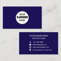 Personalized Logo Blue Professional Business
