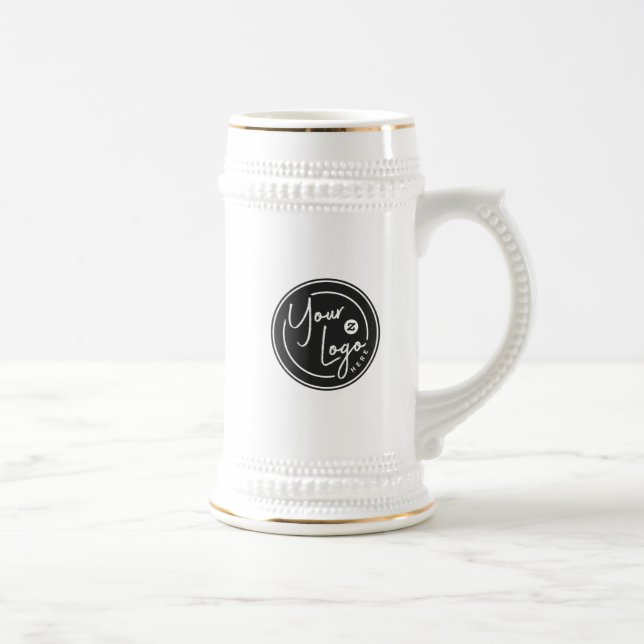 Personalized Logo Business Beer Stein (Right)