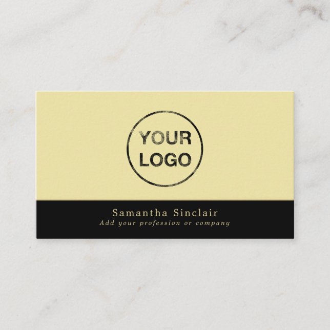 Personalized Logo - Business Card (Front)
