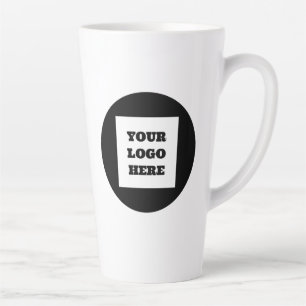 Personalized Logo Business Company Script Beer Latte Mug