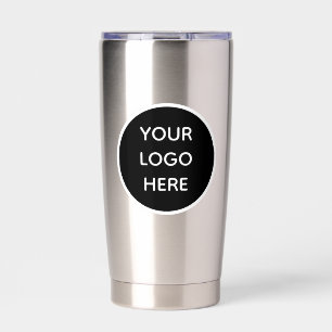 Personalized Logo Business Company Script Insulated Tumbler
