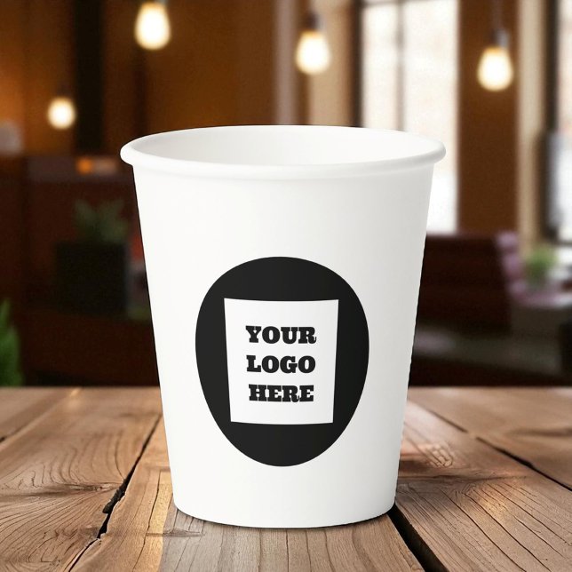 Personalized Logo Business Company Script Paper Cups (Creator Uploaded)
