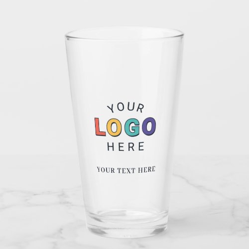 Personalized Logo Business Glass