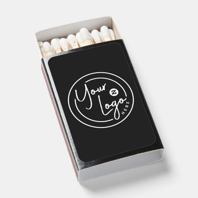 Personalized Logo Business Matchboxes (Front Open)