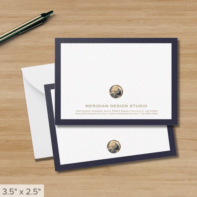 Personalized Logo Business Note Cards (Creator Uploaded)