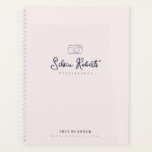 personalized logo business planner<br><div class="desc">a simple personalized logo design. You can edit the logo,  colors and text on this planner book.</div>
