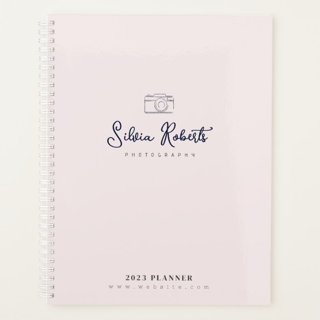 personalized logo business planner (Front)