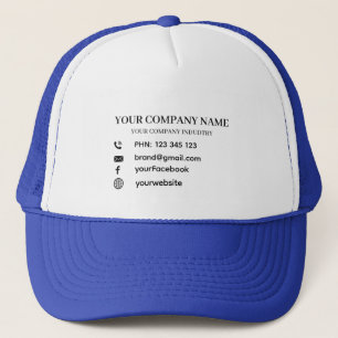 Personalized Logo Design for Company Promotions Trucker Hat