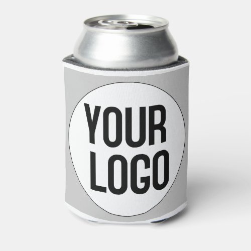 Personalized logo design template on can cooler