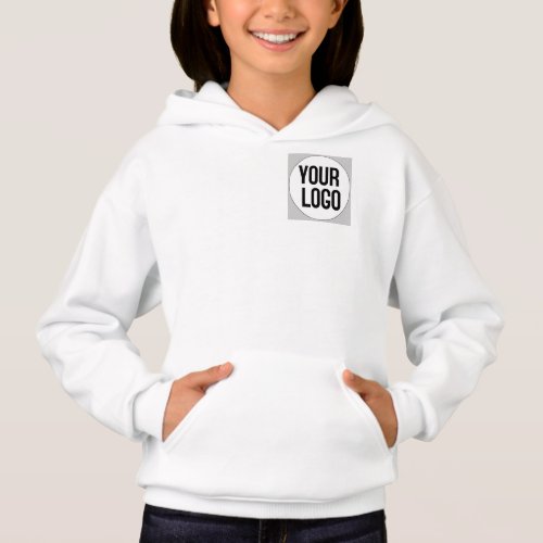 Personalized logo design template on hoodie