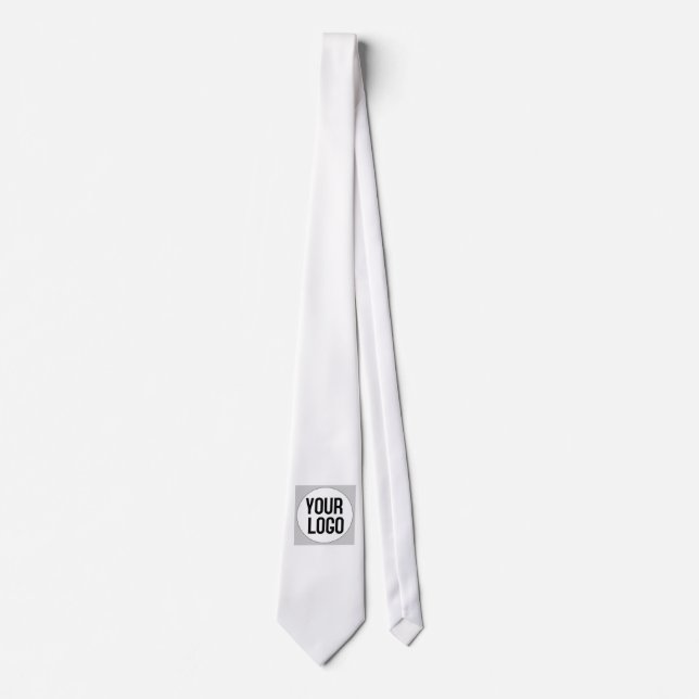 Personalized logo design template on neck tie (Front)