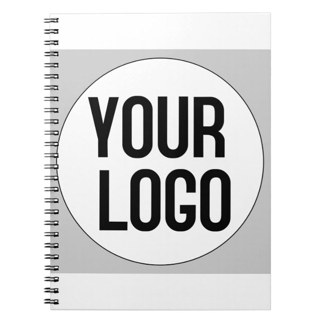 Personalized logo design template on notebook (Front)