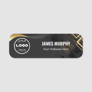 Personalized Logo Employee Magnetic Or Safety Pin Name Tag