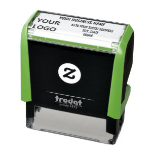 Personalized Logo Name Address Self-Inking Stamp