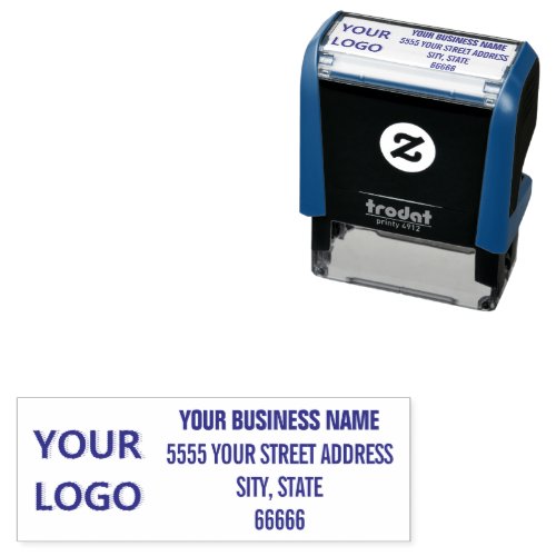 Personalized Logo Name Address Self_inking Stamp