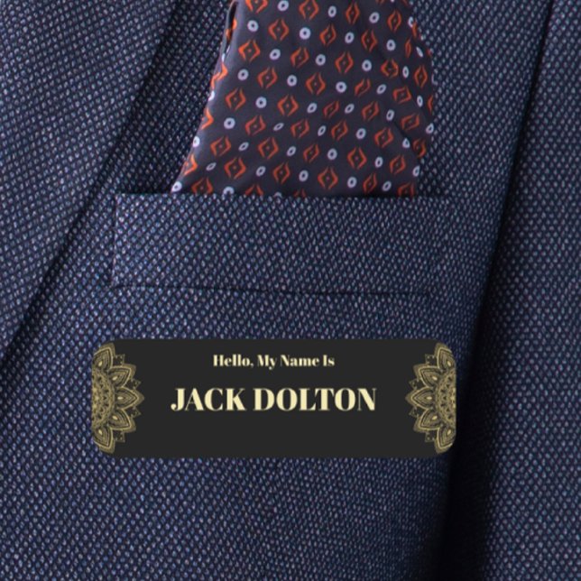 Personalized Logo Name Tag for Staff (Creator Uploaded)