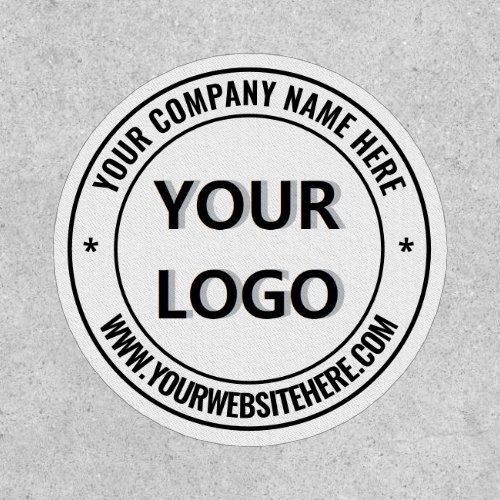 Personalized Logo Name Website Your Company Patch