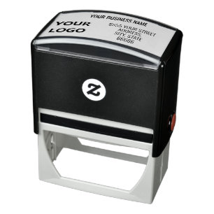 Personalized Logo or Photo Address Stamp Example