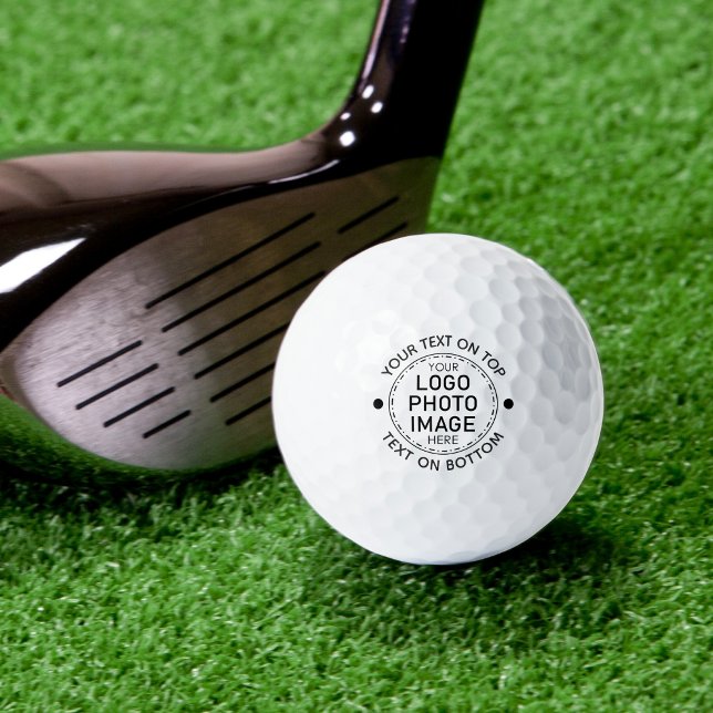 Personalized Logo or Photo Custom Color Golf Balls (Creator Uploaded)