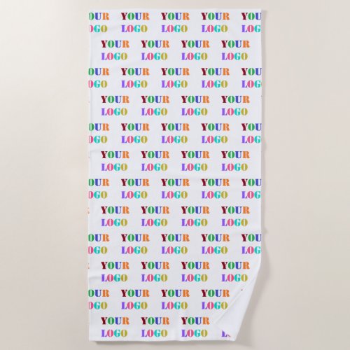 Personalized Logo Photo Promotional Beach Towel