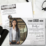 Personalized Logo Realtor Broker Real Estate Agent Postcard<br><div class="desc">The Personalized Logo Realtor Broker Real Estate Agent Postcard, your ultimate tool for elevating real estate marketing campaigns. This sleek and chic postcard is meticulously designed to capture the essence of your professional brand through elegant, editable calligraphy branding. Whether you're a seasoned realtor or a burgeoning real estate broker, this...</div>