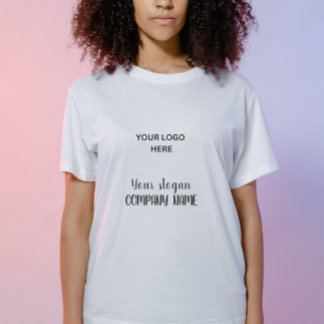 Personalized logo simple business T-Shirt