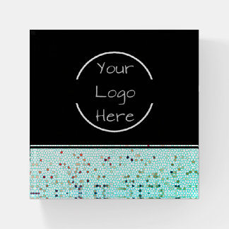 Personalized Logo - Square Paperweight
