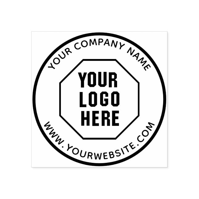 Personalized Logo Stamp: Self-Inking, Customized  Rubber Stamp (Imprint)