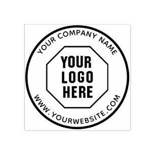 Personalized Logo Stamp: Self-Inking, Customized Rubber Stamp