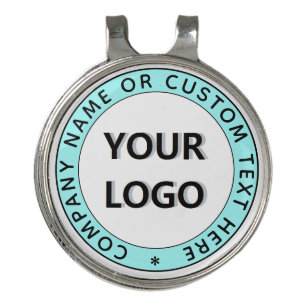 Personalized Logo Text Golf Hat Clip Ball Marker