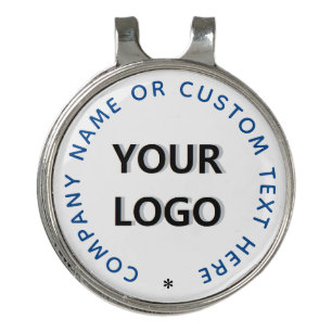 Personalized Logo Text Golf Hat Clip Ball Marker