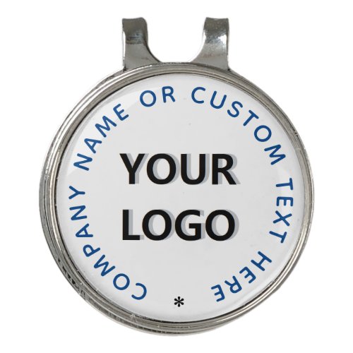 Personalized Logo Text Golf Hat Clip Ball Marker