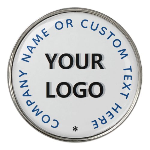 Personalized Logo Text Profession Golf Ball Marker