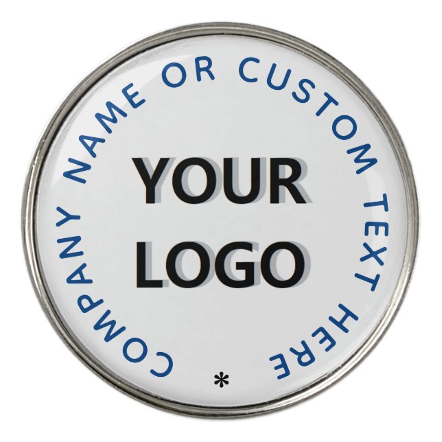 Personalized Logo Text Profession Golf Ball Marker (Front)