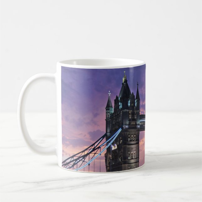 Personalized London Bridge Coffee Mug (Left)