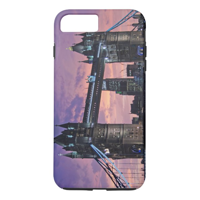 Personalized London Landmark Bridge Photo Case-Mate iPhone Case (Back)