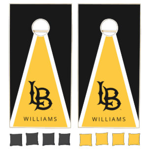 Personalized Long Beach State University Cornhole Set