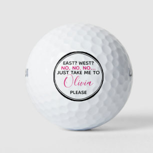 Personalized Lost Ball Golf Balls