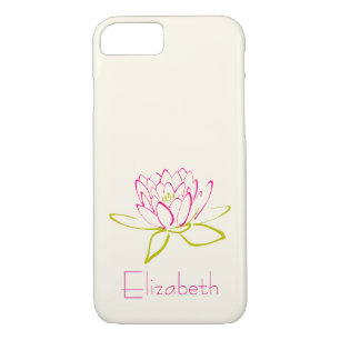 Personalized Lotus Flower / Water Lily iPhone 8/7 Case