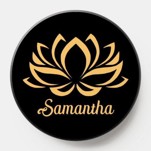 Personalized Lotus Logo PopSocket