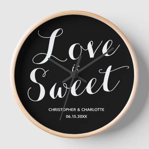 Personalized Love is Sweet Clock