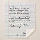 Personalized Love Letter Handwritten